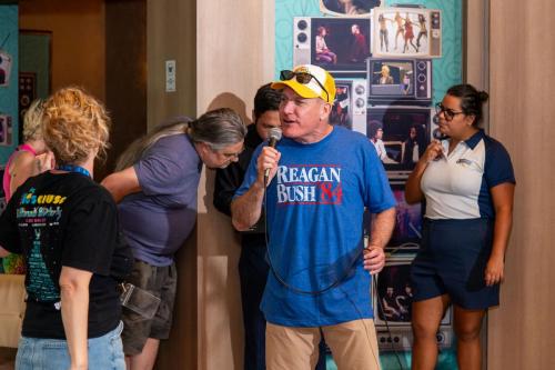 80s Cruise Karaoke - Day 2 - 1