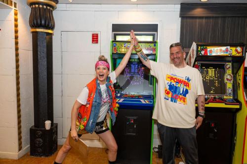 Camp 80s Cruise Video Game Tournament Centipede