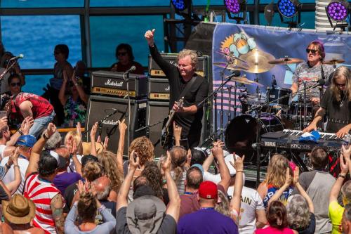 Daytime on Deck featuring Honeymoon Suite