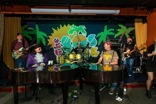 The 80s Cruise Piano Bar Jam hosted by Brian Wilk, Brad Heron, and Trial By Fire