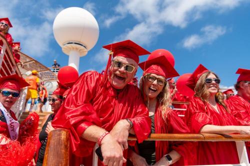 The 80s Cruise Class of 2025 Graduation Ceremony